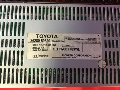 86280-50320 LEXUS TOYOTA GENIUNE OEM PIONEER AUDIO SYSTEM AMPLIFIER