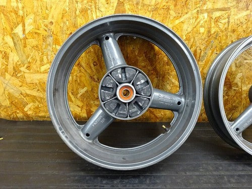 Wheel Set Front 17x3.50 AJW Rear 17x5.50 B0E Suzuki