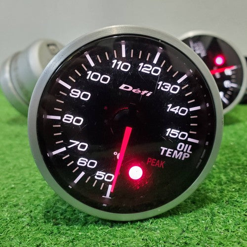 Defi 60mm Gauge Set Turbo Boost Exhaust Temp Oil Temp Oil Pressure