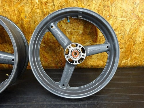 Wheel Set Front 17x3.50 AJW Rear 17x5.50 B0E Suzuki