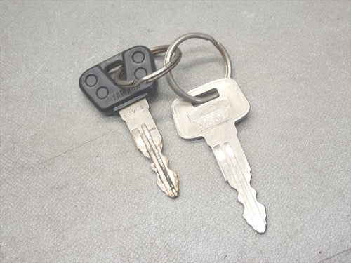 Yamaha TW200 Ignition Key Set Main Holder Cap 1996