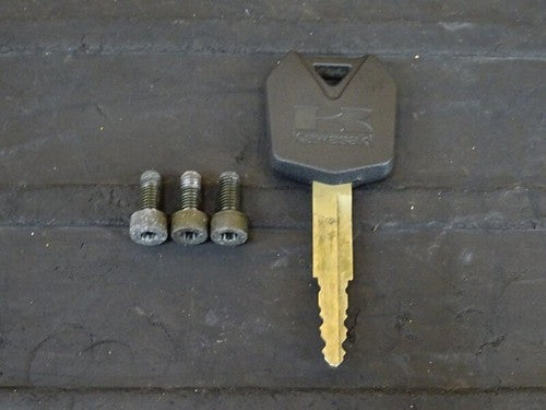 Kawasaki ZX-12R ZXT20B-017 ECU Ignition Key Set 2005