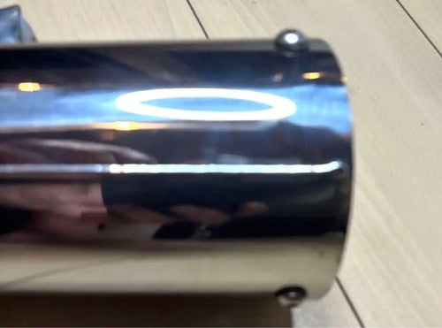 SuperTrapp Stainless Steel Megaphone Muffler Mirror Polished 375mm