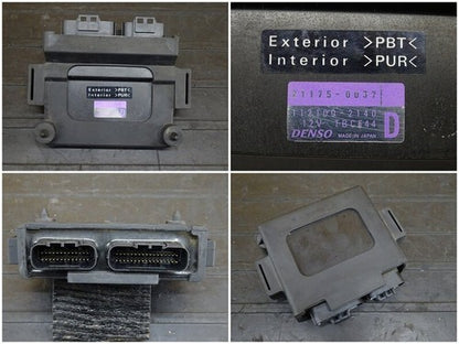 Kawasaki ZX-12R ZXT20B-017 ECU Ignition Key Set 2005