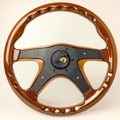 Rare NARDI Gala 4 Type 4 Wood Steering Wheel 36.5 Diameter