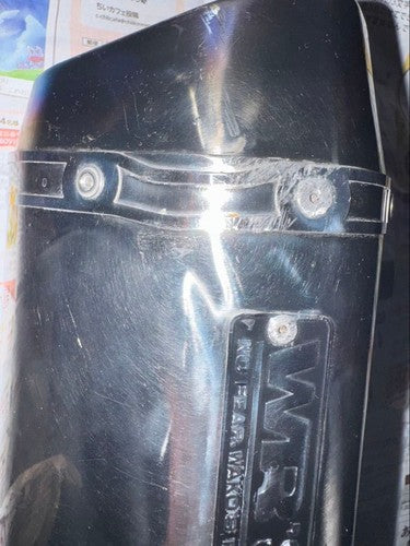 WR'S Yamaha YZF-R25 MT-25 Slip-On Muffler Titanium JMCA Certified