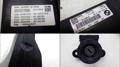BMW R1200R LC Instrument Cluster Meter ECU Main Switch