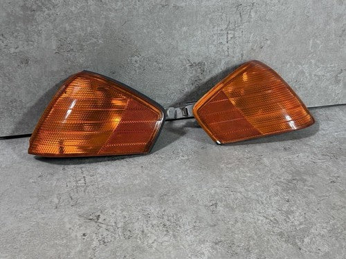 Mercedes-Benz R129 SL-Class Front Turn Signal Corner Lamp Pair OEM