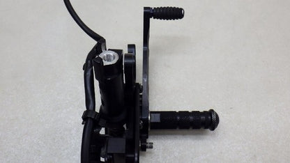 Striker Yamaha XSR900 RN56J Rearsets with Master Cylinder