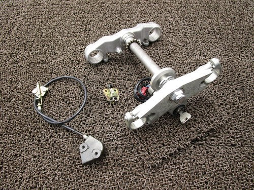 Yamaha TRX850 4NX Top Bridge Stem Main Key Set Carburetor
