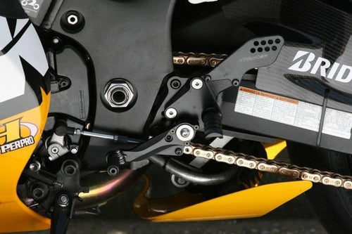 STRIKER Racing Rearset Kit Black for Suzuki GSX1300R Hayabusa 1999-2020