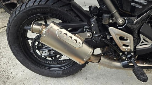 Triumph Scrambler 400X Speed 400 Muffler Exhaust