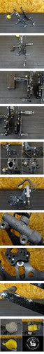 Kawasaki ZX-10R ZXT00C-005 Aftermarket Rearset Kit C-Type '04
