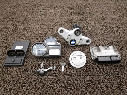 BMW R1200GS Adventure Instrument Cluster Ignition Key Set CDI ECU