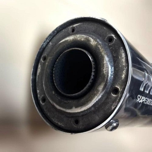 SUPERTRAPP Honda TW200 Slip-On Muffler Silencer 4" Aluminum