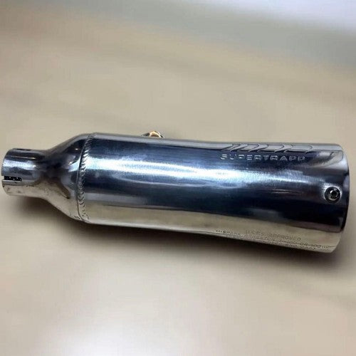 SUPERTRAPP Honda TW200 Slip-On Muffler Silencer 4" Aluminum