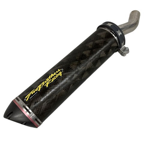 Two Brothers Racing Black Series Slip-On Carbon Muffler Kawasaki ZX-10R 2004