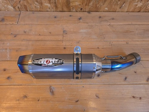 BEET NASSERT Evolution TYPE-II Kawasaki Ninja ZX-6R Slip-On Muffler