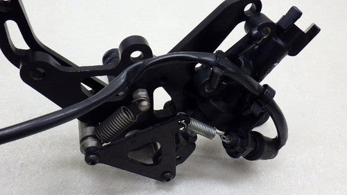 Striker Yamaha XSR900 RN56J Rearsets with Master Cylinder