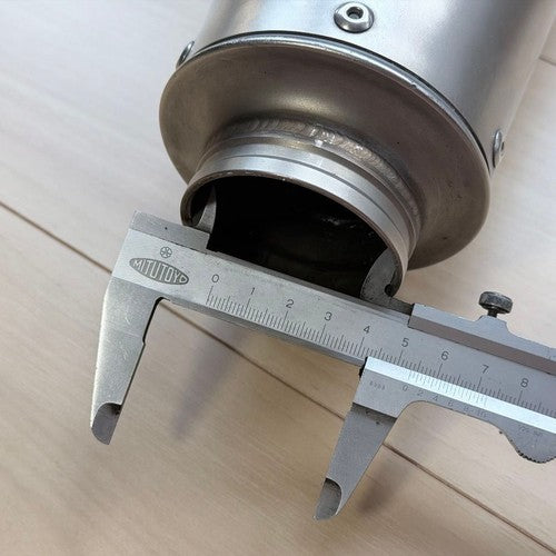 TERMIGNONI Kawasaki GP2R Stainless Steel Megaphone Slip-On Silencer 54mm