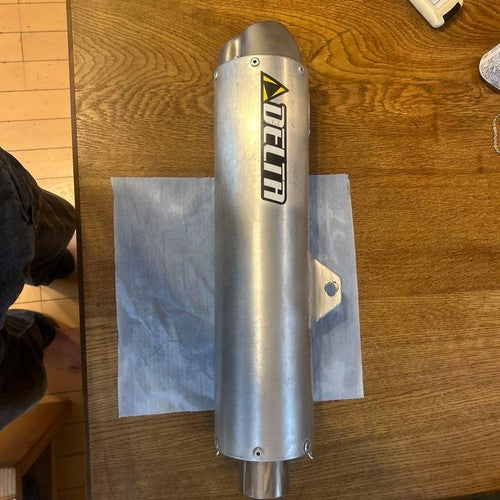 DELTA Honda XR400 Motard Muffler Silencer JMCA Certified