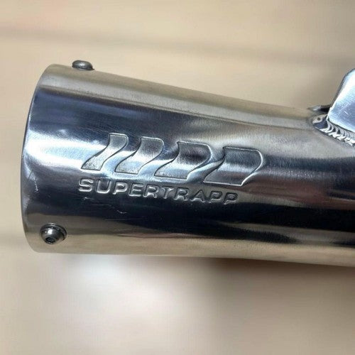SUPERTRAPP Honda TW200 Slip-On Muffler Silencer 4" Aluminum