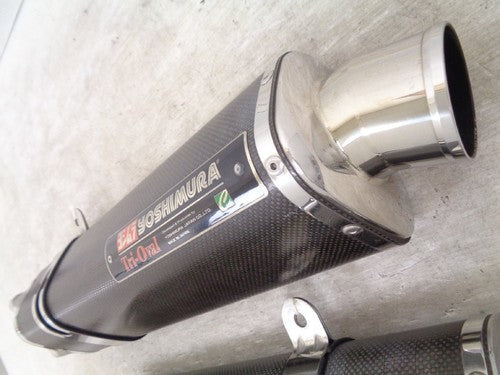 Yoshimura Tri-Oval Cyclone Suzuki GSX1300R Hayabusa GW71A 99-07 Slip-On Muffler