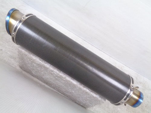 OVER GP-Performance Kawasaki ZX14R ZZR1400 Titanium Carbon Slip-On Muffler