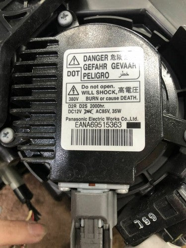 Nissan Y51 KY51 FUGA Type S Genuine Left Inner Black Headlight