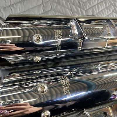 S&S Slip-On Silencer Chrome Harley-Davidson FXLR Softail 2019 M8