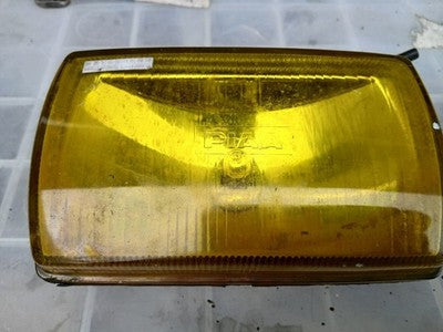 PIAA Vintage Square Fog Lights Yellow Lens Left Right Set