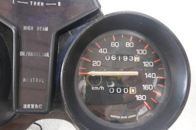Yamaha RZ250 Instrument Cluster Speedometer Gauges Used