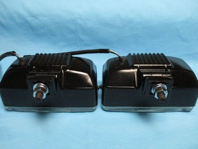 PIAA60 Square Lamp Body Harness Set Ion Spot H3 12V 110W Vintage