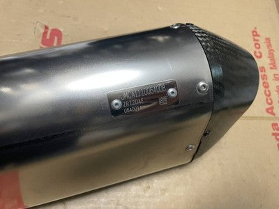 NOJIMA Kawasaki ZRX1200DAEG Lock-On Titanium Slip-On Muffler JMCA
