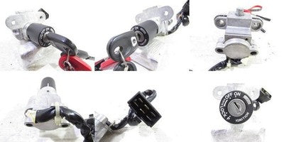 Ducati Monster S4 M400 Genuine Instrument Cluster ECU CDI Key Set Red