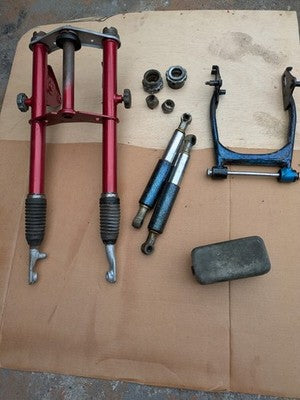 Suzuki Hopper 50 Front Fork Swing Arm Rear Shock Air Cleaner