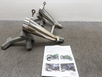 SP Tadao Stainless Steel Slip-On Kawasaki Ninja Z1000 ZXT00G/H/L/M