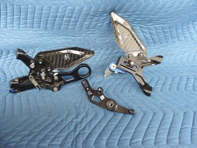 BMW S1000RR Genuine OEM HP Rearset Kit 2019-2022