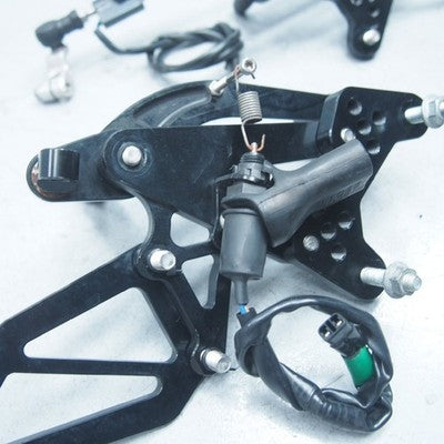 Woodstock Rearsets Kawasaki ZX-6R ZX636G Sports Step 5-Position 2018-2023