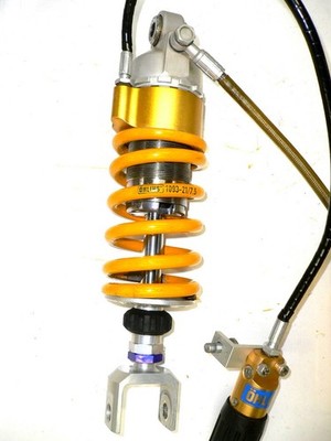 Ohlins KA449 Rear Shock Kawasaki GPZ900R ZR-7 GPZ750R ZX-11 ZZ-R1100 18inch