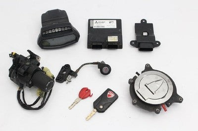 DUCATI Diavel Strada Key Set Instrument Cluster ECU