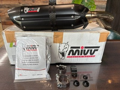 MIVV Suono Black BMW S1000R Slip-On Exhaust Muffler