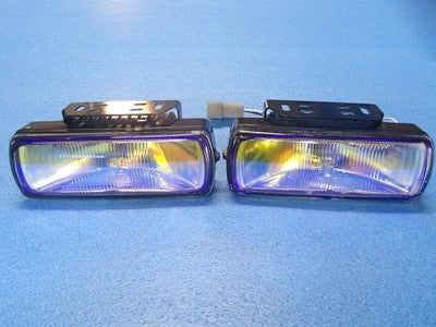 PIAA 1500 Square Fog Light Set H3 Halogen Multi-Coat Lens