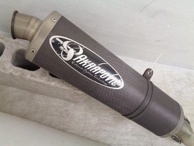 Akrapovic Kawasaki ZX-10R C-Type 04-05 Carbon Slip-On Muffler