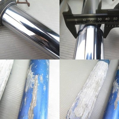 Kawasaki KDX200SR DX200G Inverted Front Fork Suspension Pair Used