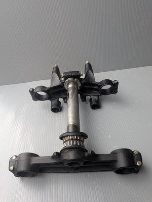 Kawasaki Z400FX Steering Stem Top Bridge Under Bracket Set