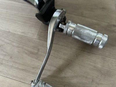 Harley-Davidson Shovelhead Evo Left Rearsets Bracket Footpeg Step