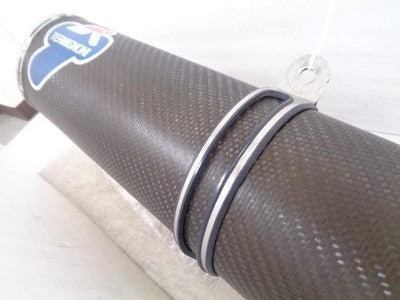 Termignoni Yamaha YZF-R6 5SL 03-05 Slip-On Muffler Carbon