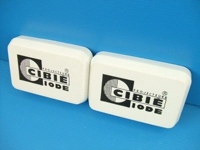 CIBIE RECTA Vintage Light Cover Guard Square 18cm Headlight Fog Lamp