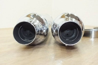 Harley-Davidson 3.25 inch Chrome Cigar Silencer Shovelhead FLH FLSTS